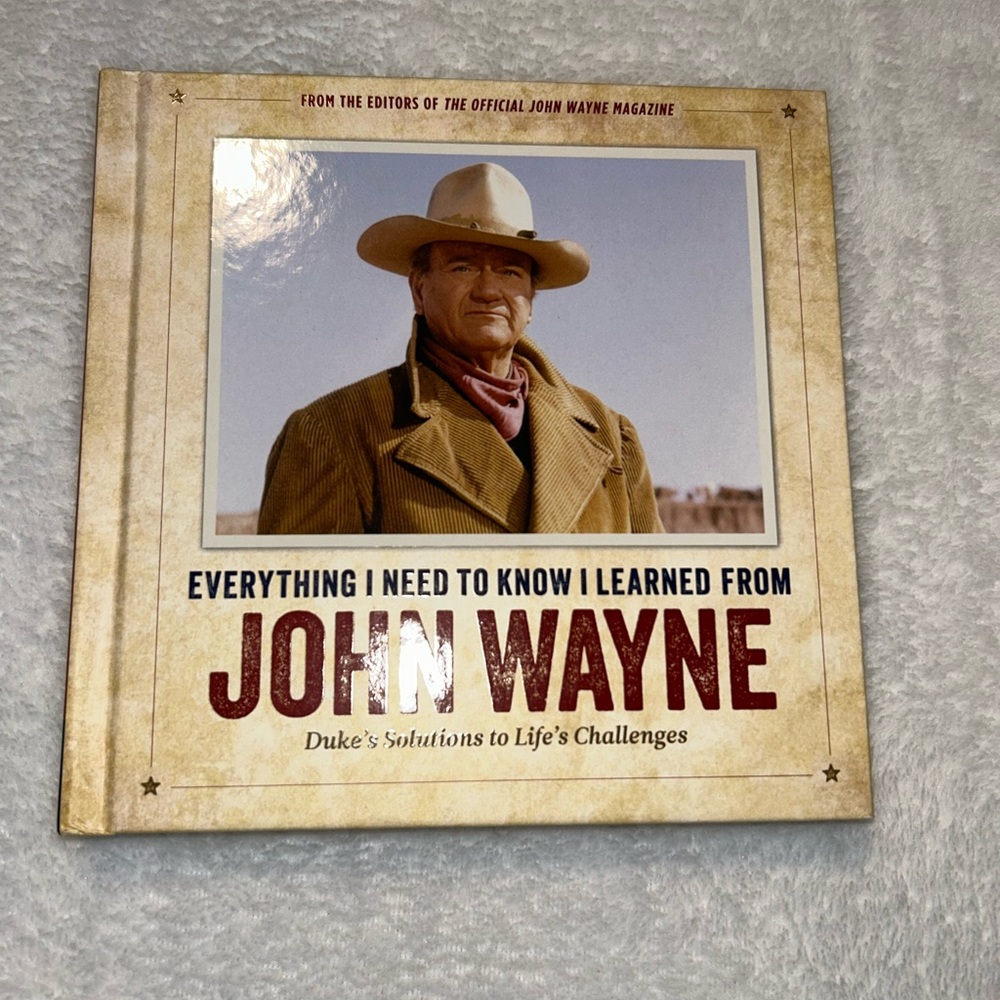 Two New John Wayne Books